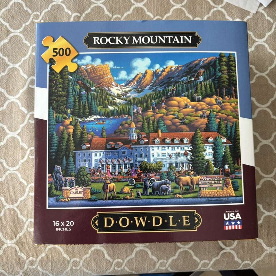 16X20 Dowdle “Rocky Mountain” 500 piece puzzle