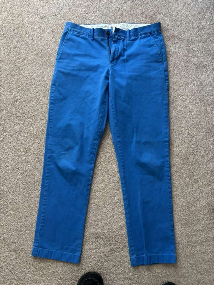 Electric Blue J Crew Slacks 34X32-Nice $ave