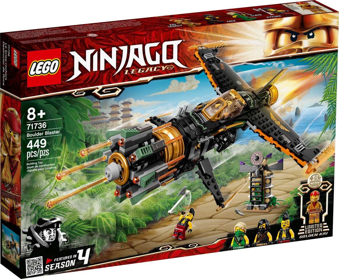 **New In Box** LEGO Ninjago Boulder Blaster