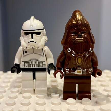 LEGO Star Wars: Wookie Warrior And Clone Trooper