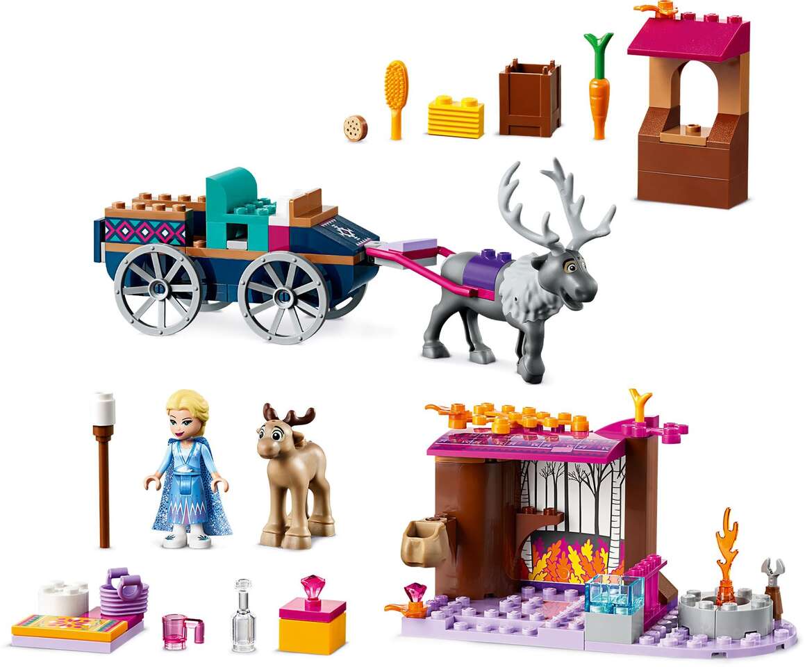LEGO Disney Elsa and the Reindeer Carriage