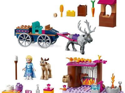 LEGO Disney Elsa and the Reindeer Carriage