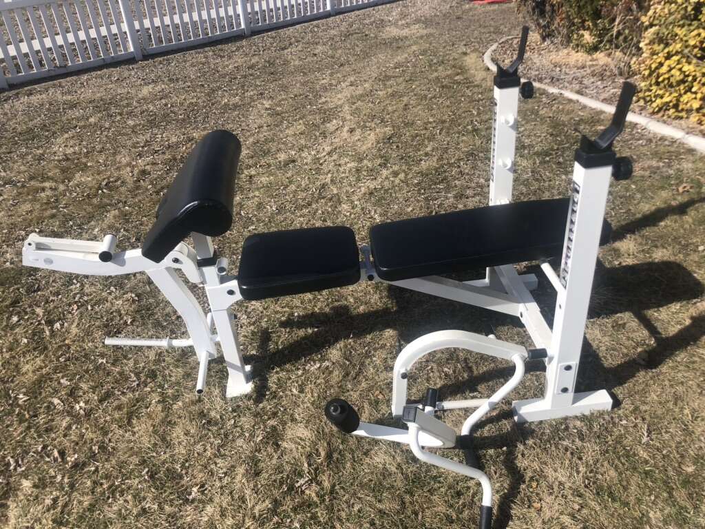 Weider pro 225 online l adjustable exercise bench