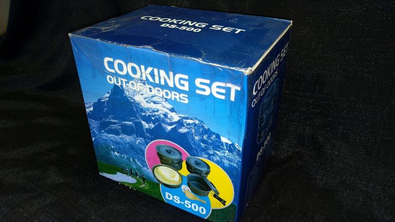 DS-500 Outdoor Cooking Set for Camping or Survival