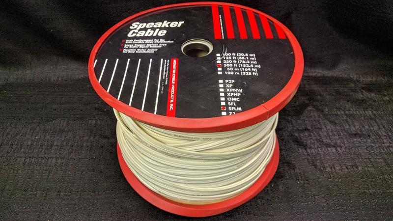 Monster SuperFlat Under Carpet Speaker Cable, ***Less Than 1/2 Price***