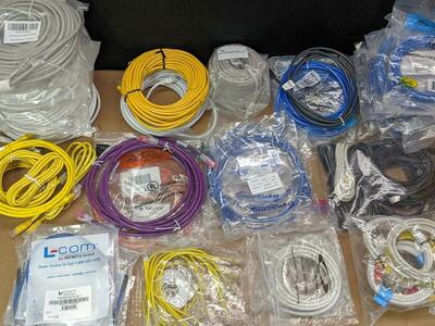 NEW CAT5e Ethernet Patch Cable | Easyboot (Ferrari-style) | Snagless | UTP | 24 AWG | T568B Wiring Standard