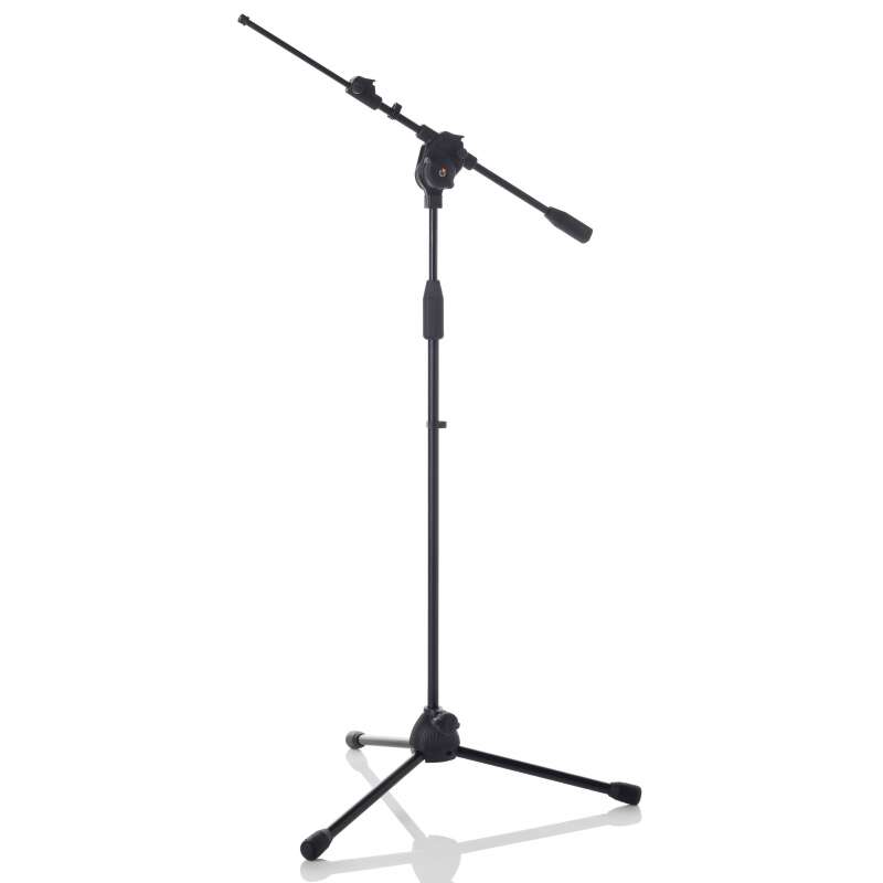 Bespeco MSF10N Professional telescopic boom microphone, black, MORE THAN 50% OFF
