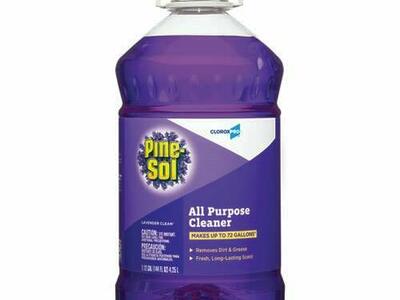 Pine-sol All Purpose Cleaner, 144 oz Bottle $27,59 plus tax at Walmart. Concentrated, One gallon makes up to 72 gallons