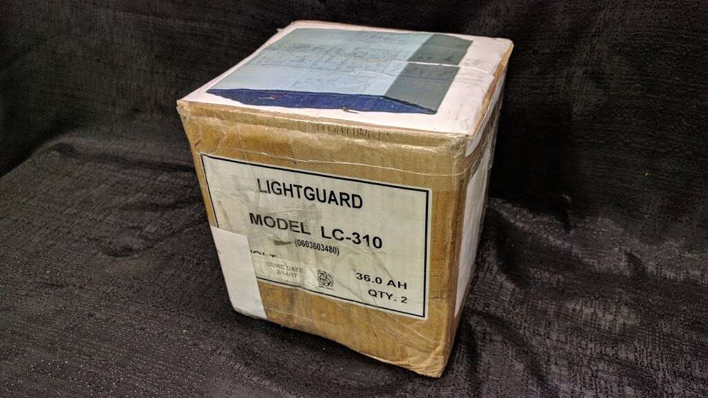 Lithonia Batteries Lightguard LC310 Emergency Lighting Batteries, LC310 Rechargeable SLA battery 6V 36AH, MORE THAN 50% OFF