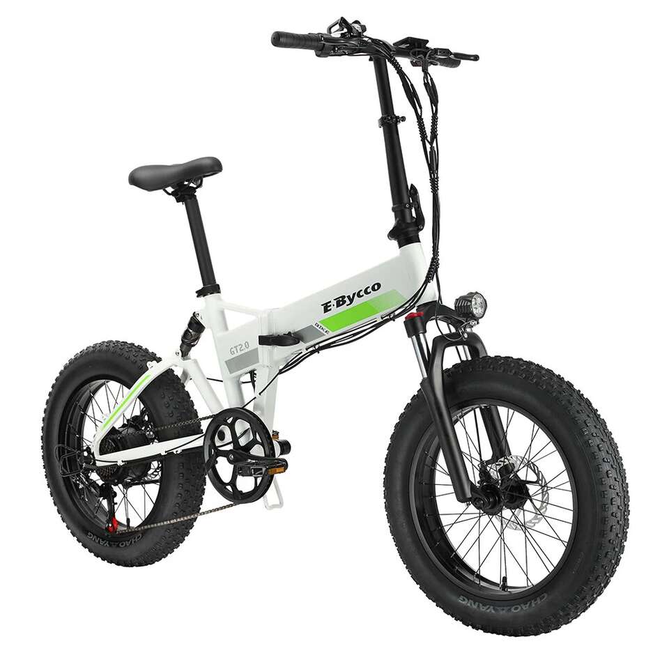 EBYCCO GT2.0 48V 10Ah 750W 20 inch by 4 inch Fat Tires Electric Bicycle 150KG Max Load Double Disc Brake Electric Bike