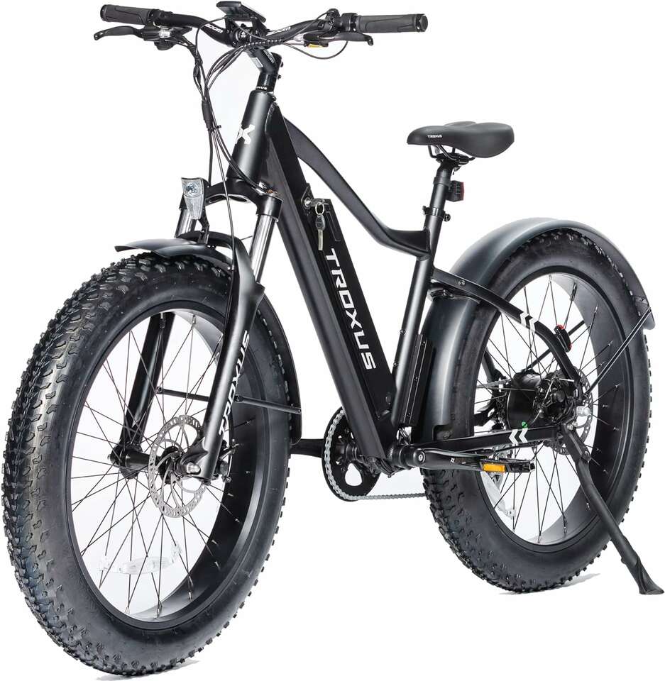 TROXUS VULCANUS 26 INCH E-BIKE, 48V 750W Hub motor, Removable Lithium-ion 48V, 16Ah with Samsung cells, and Disc Brakes