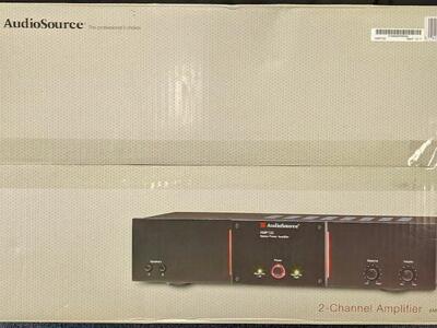 AudioSource AMP102VS 2 x 55 Watts Amplifier; Black; Class A or B amplifier