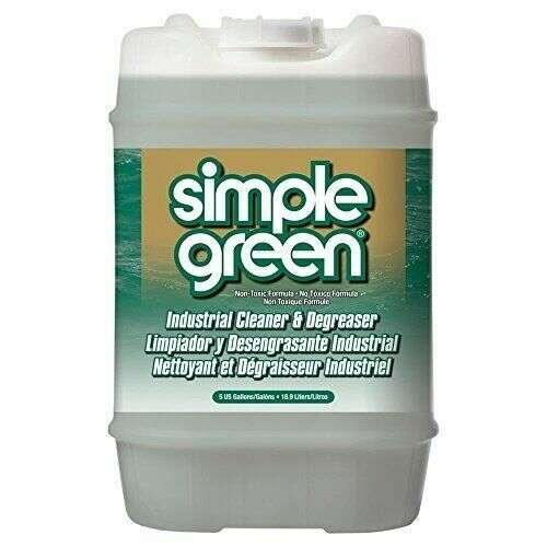 **Less Than 1/2 Price** Simple Green Industrial Cleaner/Degreaser 5 gallon, White, 1 / Each (Quantity)