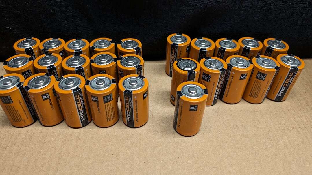 90 percent off Duracell Procell D Alkaline Batteries