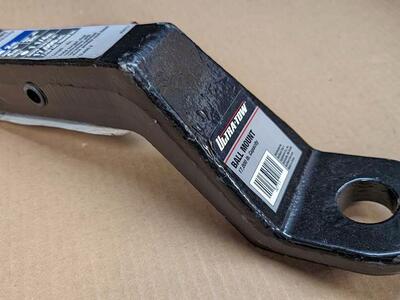 The Ultra-Tow® Class IV Heavy-Duty Forged Steel Ball Mount. 4in. drop with incredible 17,000-lb. tongue wt.