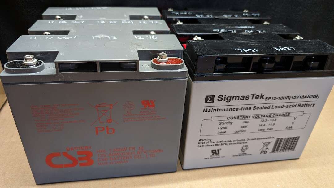 CSB Battery 12V 20Ah High Rate Long Life Battery,  Battery for Alarm Systems, Scooters, Etc. Save up to $50. per battery