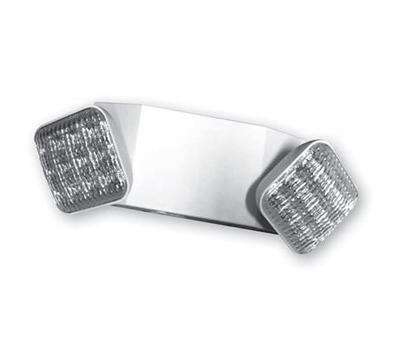 *Half Off* Exitronix Emergency Light Fixture  LED Lamp Heads  2 Watt 90 Min. Operation  120/277 Volt Adjustable lamp heads