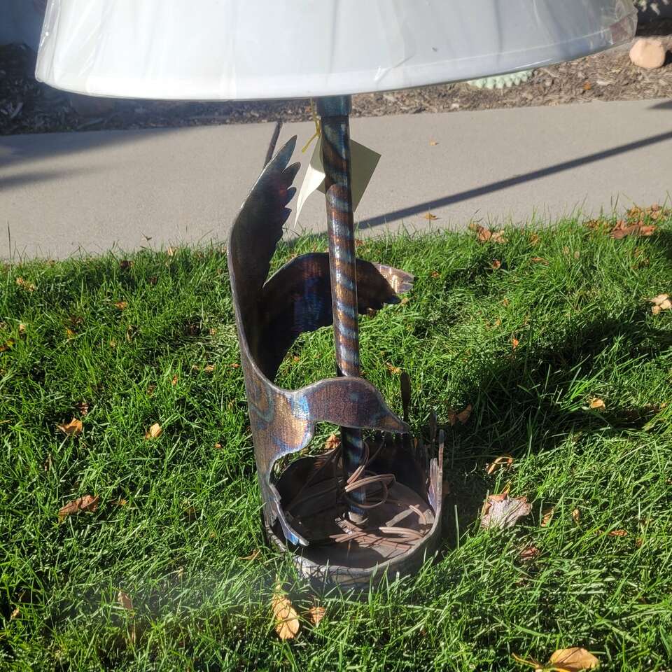 New Duck solid steel lamp