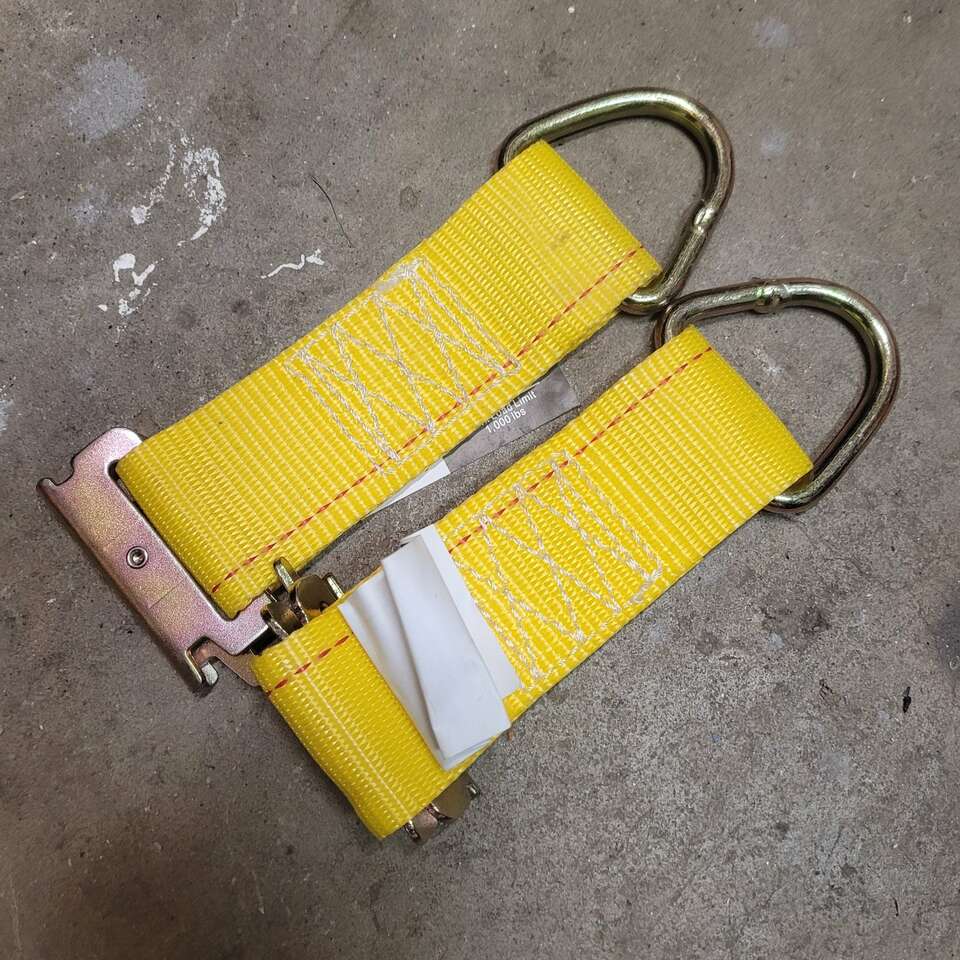 E abs C rail New. 6" With D ring