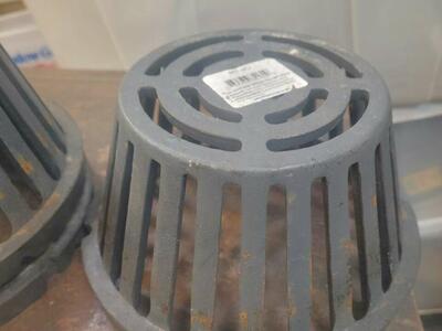 Sioux 867 MD cast ironroof drain dome