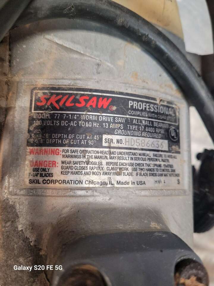 SKILSAW Professional model 77