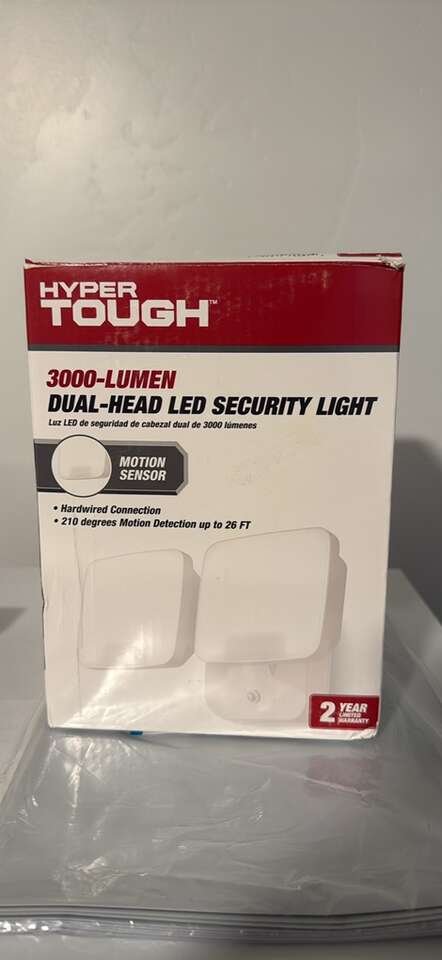 Dual Head LED security light