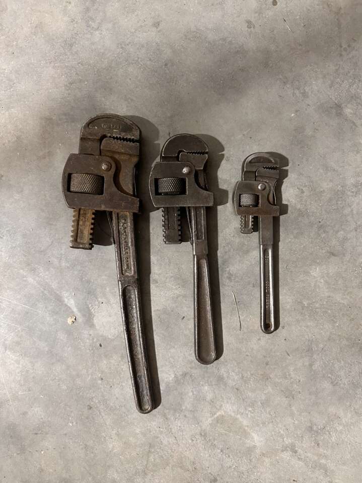 Pipe Wrench/ Wrenches (3 Sizes)