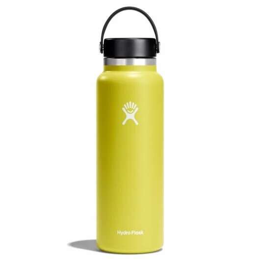 Hydro Flask 40 oz Wide Mouth Water Bottle - Citron