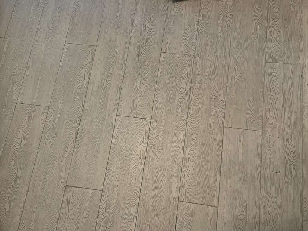 Gray Plank Floor Tile