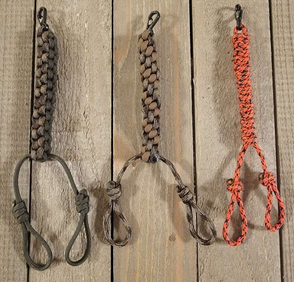 Premium Hand Braided Double Loop Paracord Lanyard