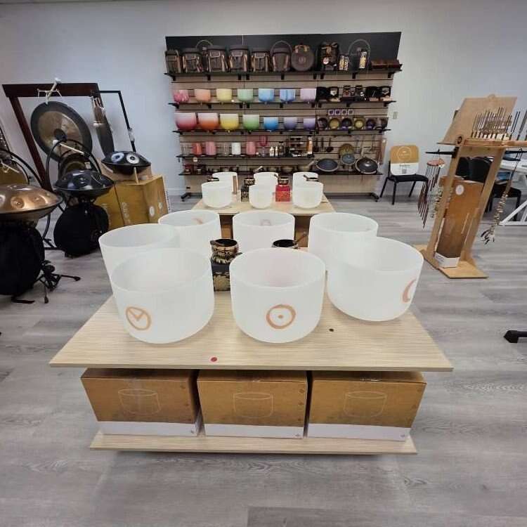 Crystals Singing bowl sets or individual