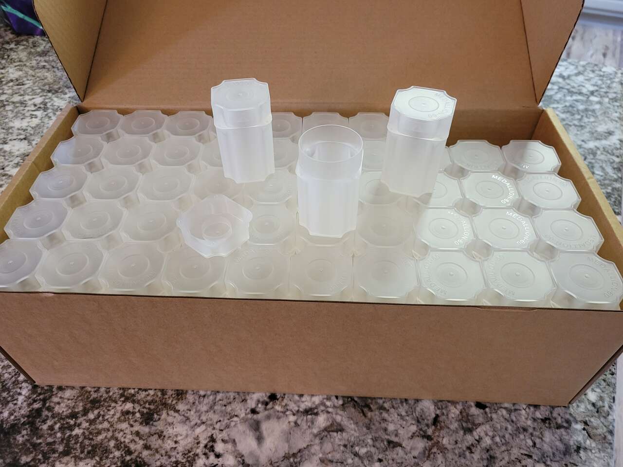 Guardhouse 39mm Coin Tube Medallion Size 1oz Silver Copper Rounds Storage