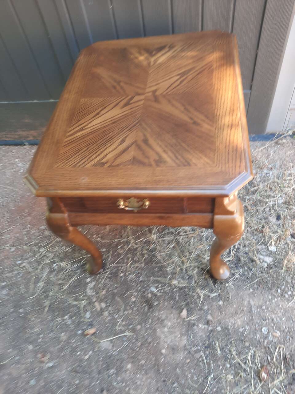 side table rectangular with drawer