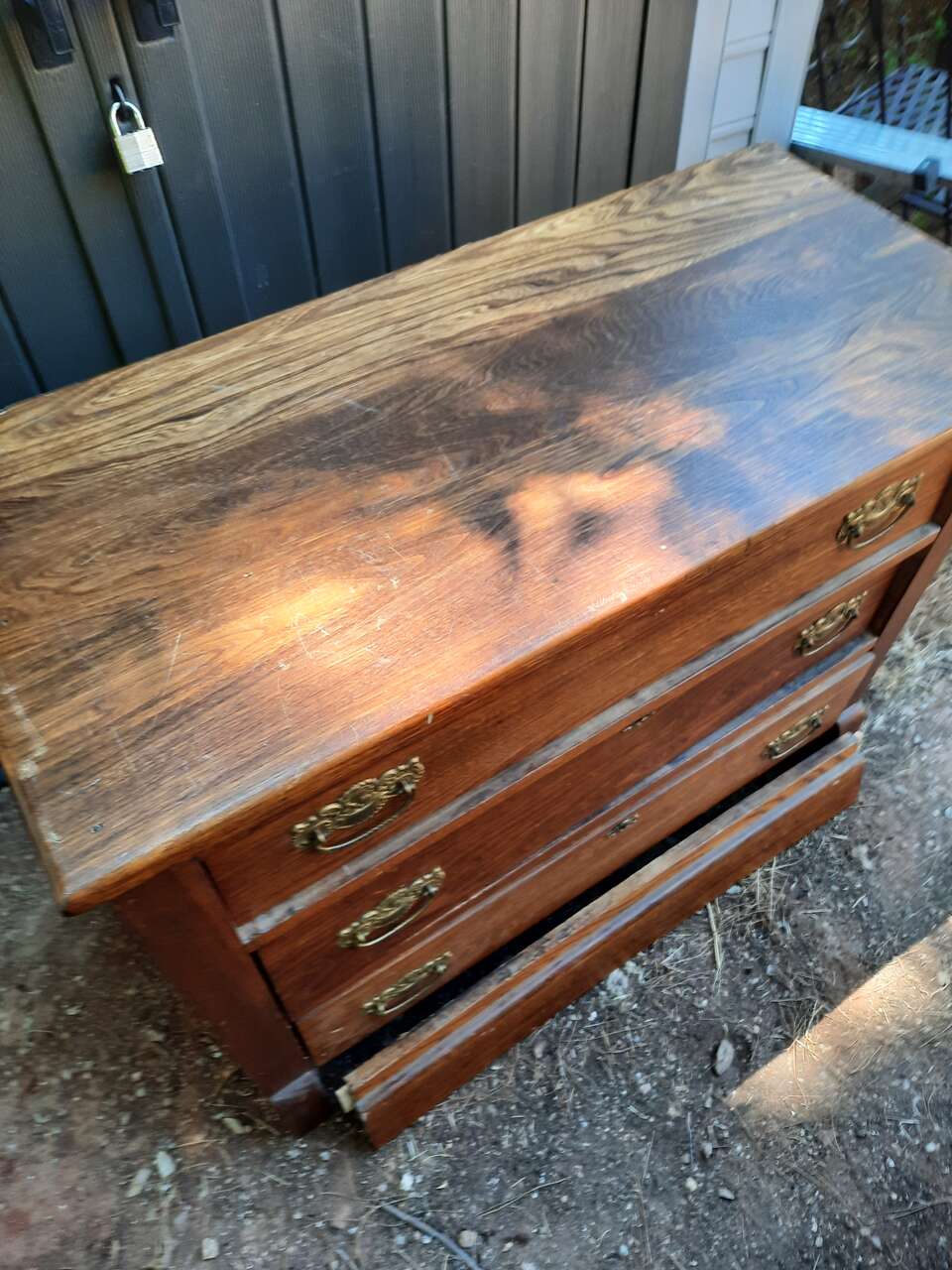 d.i.y project dresser possibly vintage