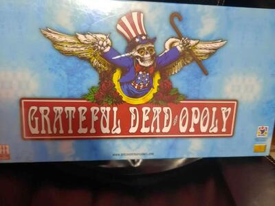 Grateful Dead Opoly Monopoly Board Game unopened