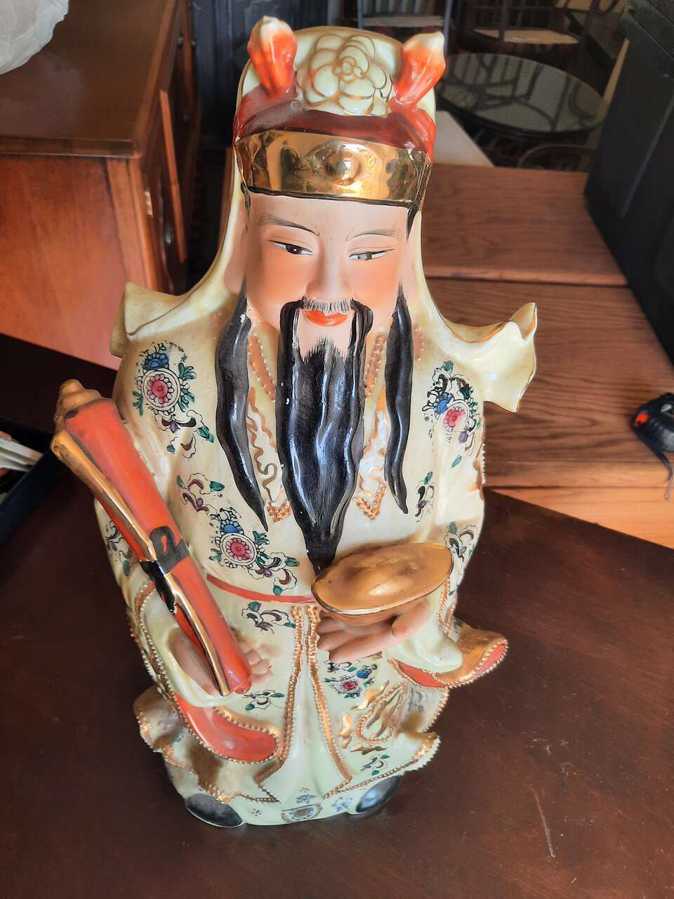 large oriental figure