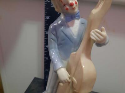 clown figurine porcelain