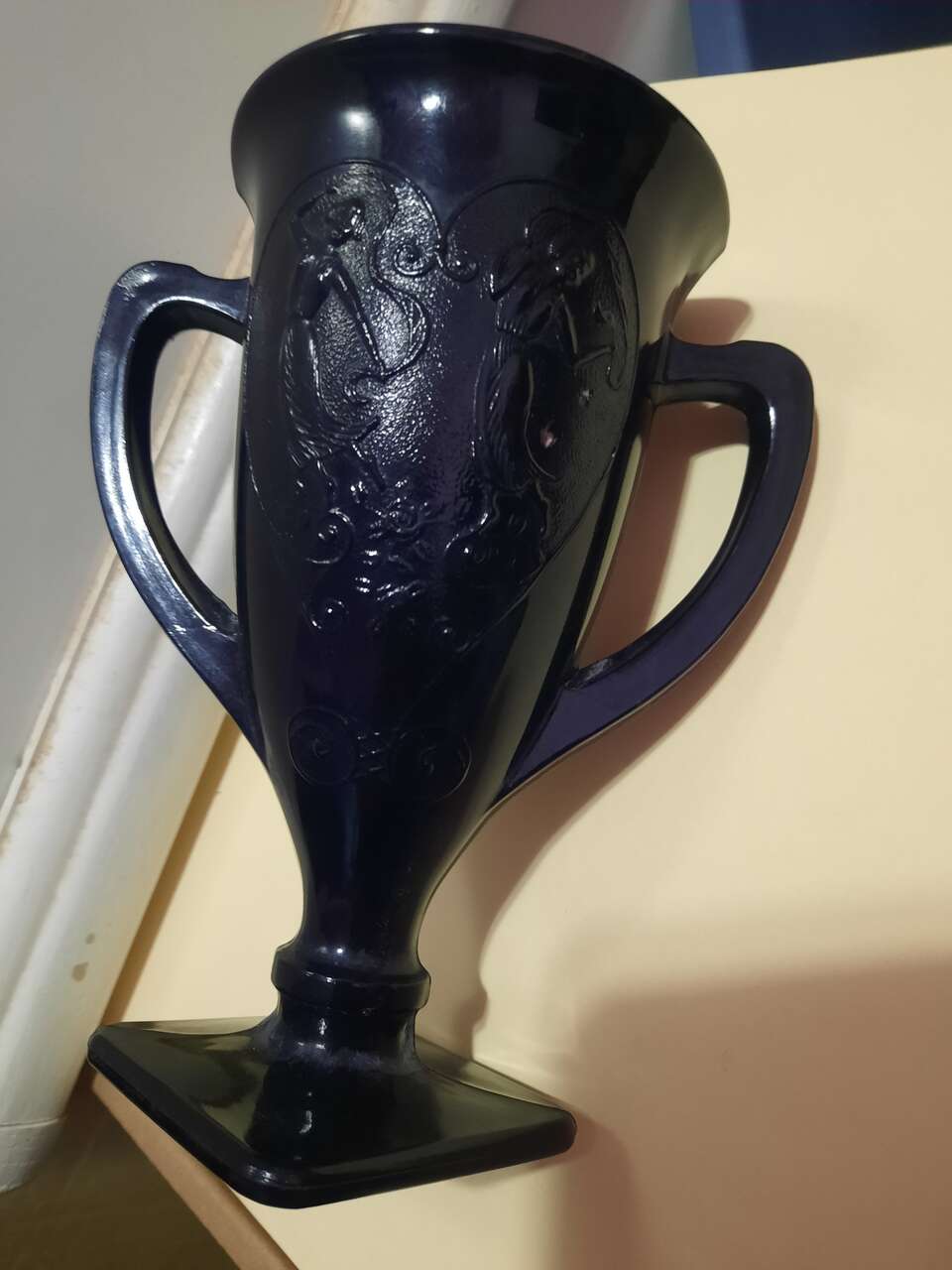 black amethyst depression glass