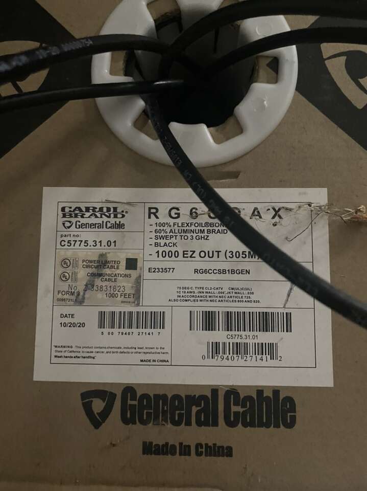 Co Axial Cable/Wiring
