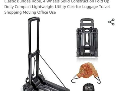 Small folding hand truck