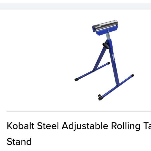 Kobalt table roller