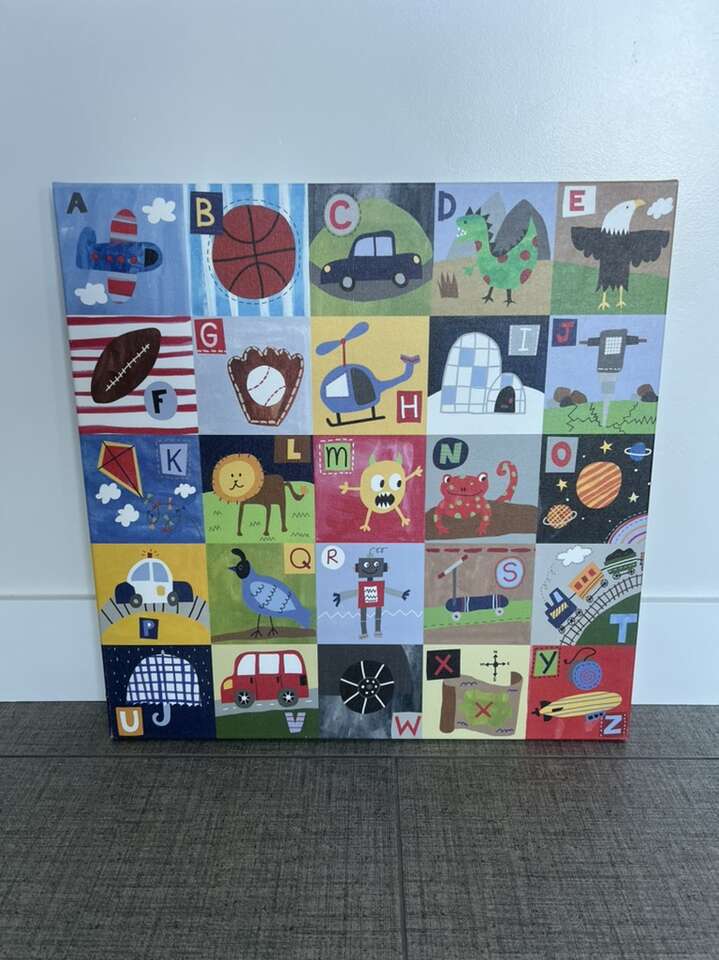 ABC Canvas Picture