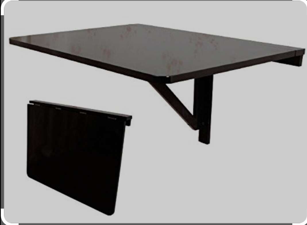 Wall mount drop table