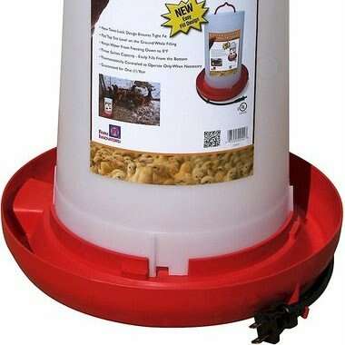 Heated chicken/duck waterer