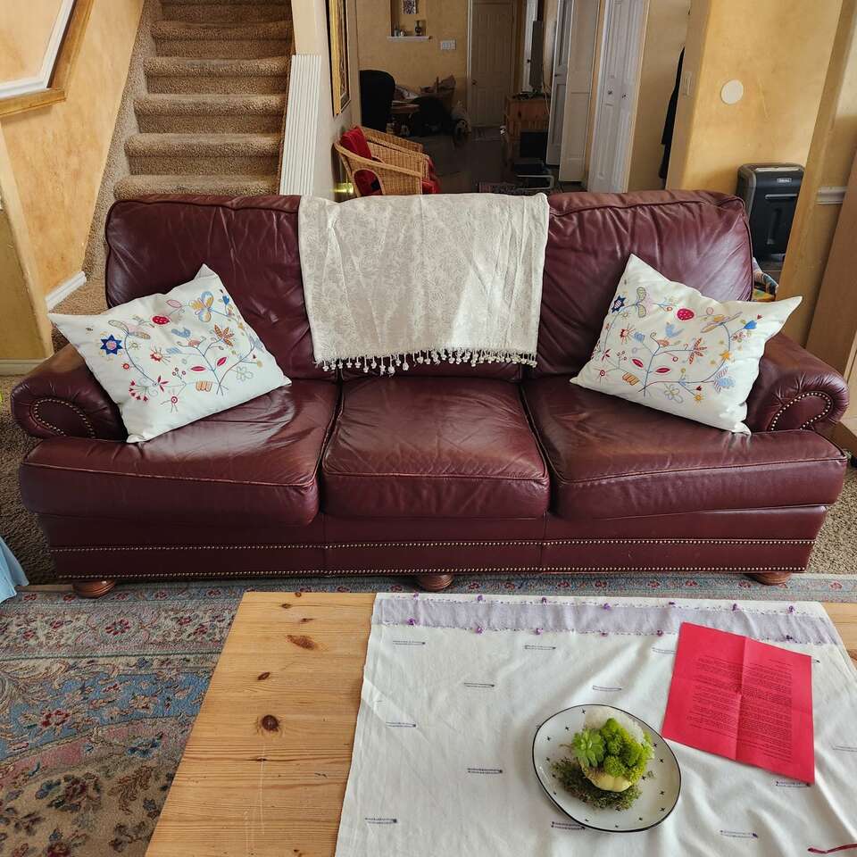 Genuine Leather Sofa