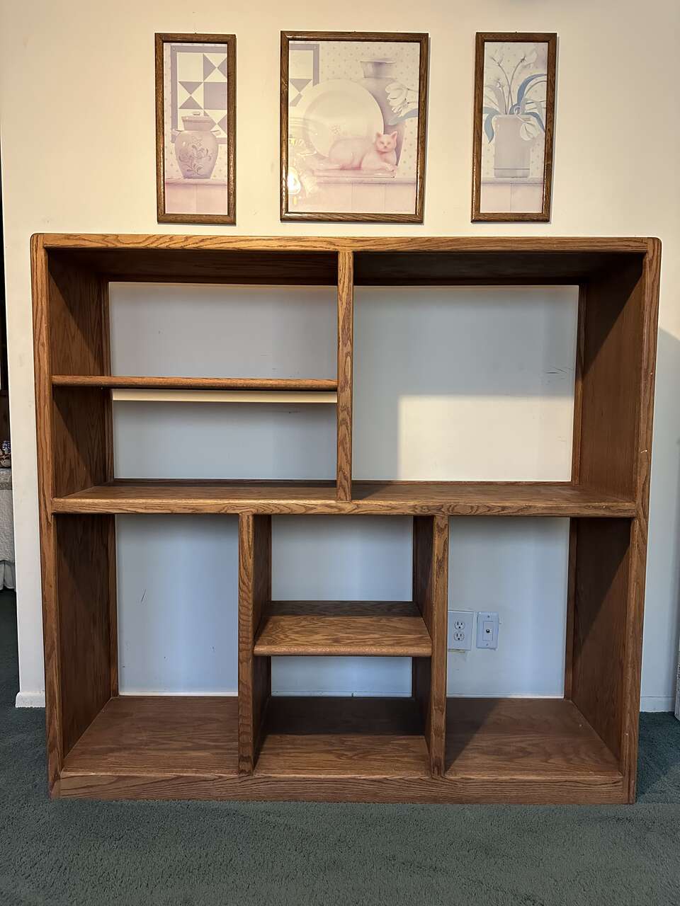 Wood Entertainment Center/Bookcase Furniture