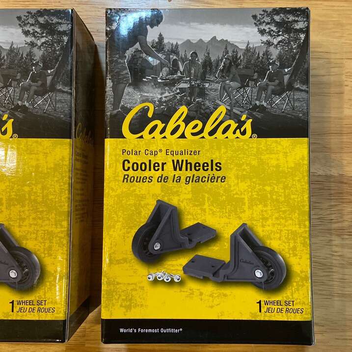 Cabelas Polar Cap Cooler Wheels