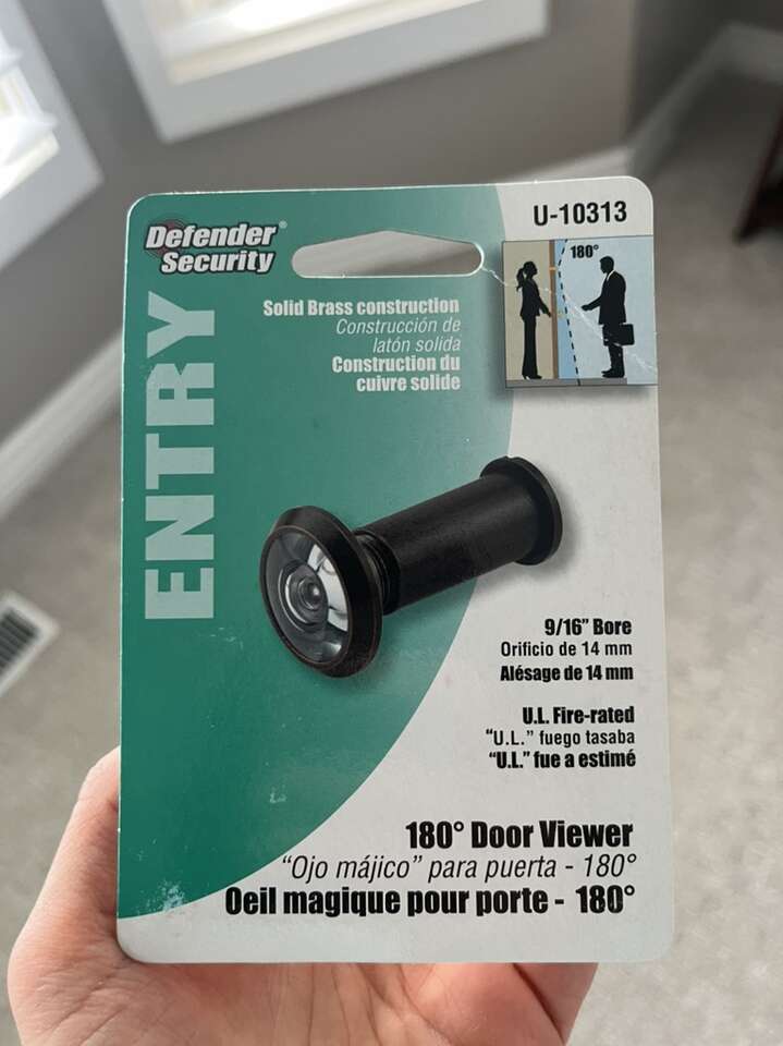 Defender Security Door Viewer Peep Hole