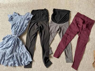 Beyond Yoga Maternity Leggings And Dress S/XS