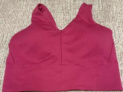 All In Motion Sports Bra Large Pink